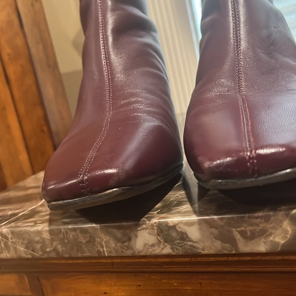 J Crew boots. Dark Merlot W’s 10-1-2 - Picture 7 of 8